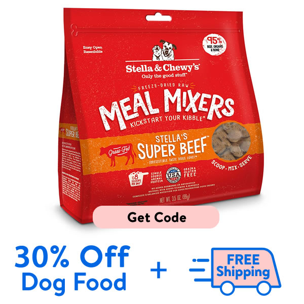 Muttropolis Stella & Chewy's Freeze Dried Raw Meal Mixers Dog Food Topper